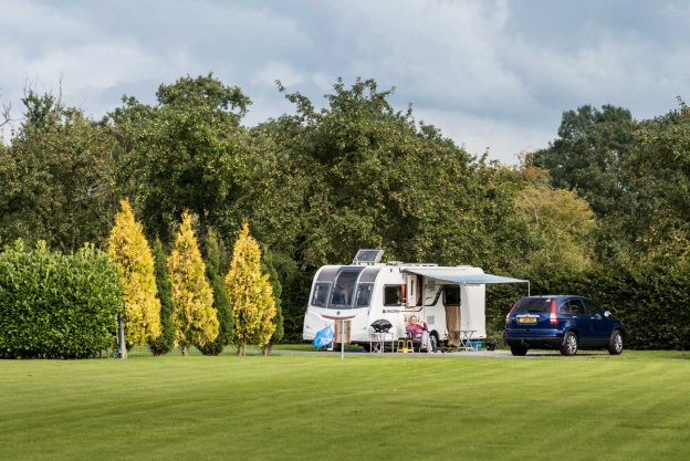 Touring caravans, motorhomes and camping in Ludlow.
